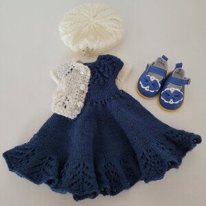 New Handknit Special Occasions Outfit for 32cm Paola Reina Las Amigas Dolls